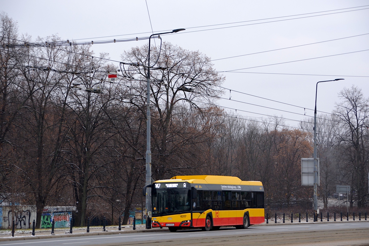 Warsaw, Solaris Urbino IV 12 CNG № 4317