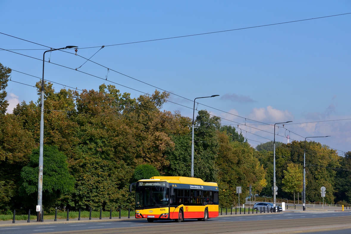 Varšava, Solaris Urbino IV 12 CNG č. 4319