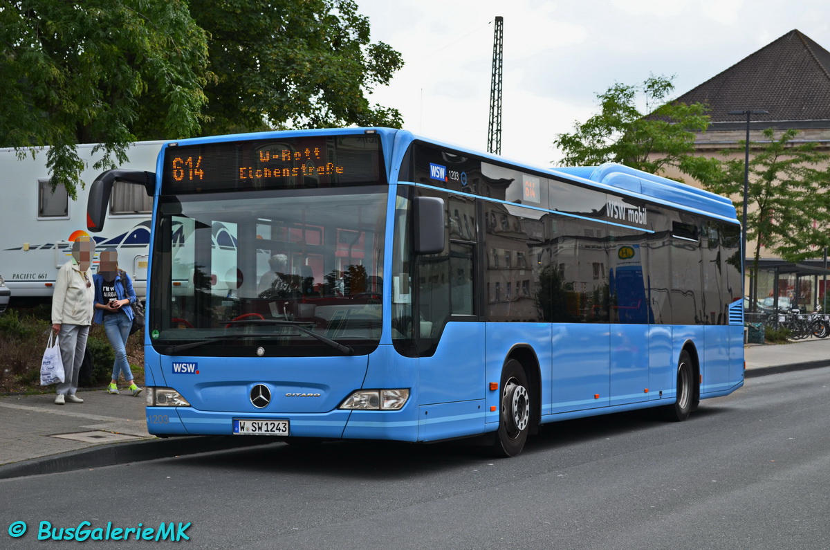 Wuppertal, Mercedes-Benz O530 Citaro Facelift LE nr. 1203