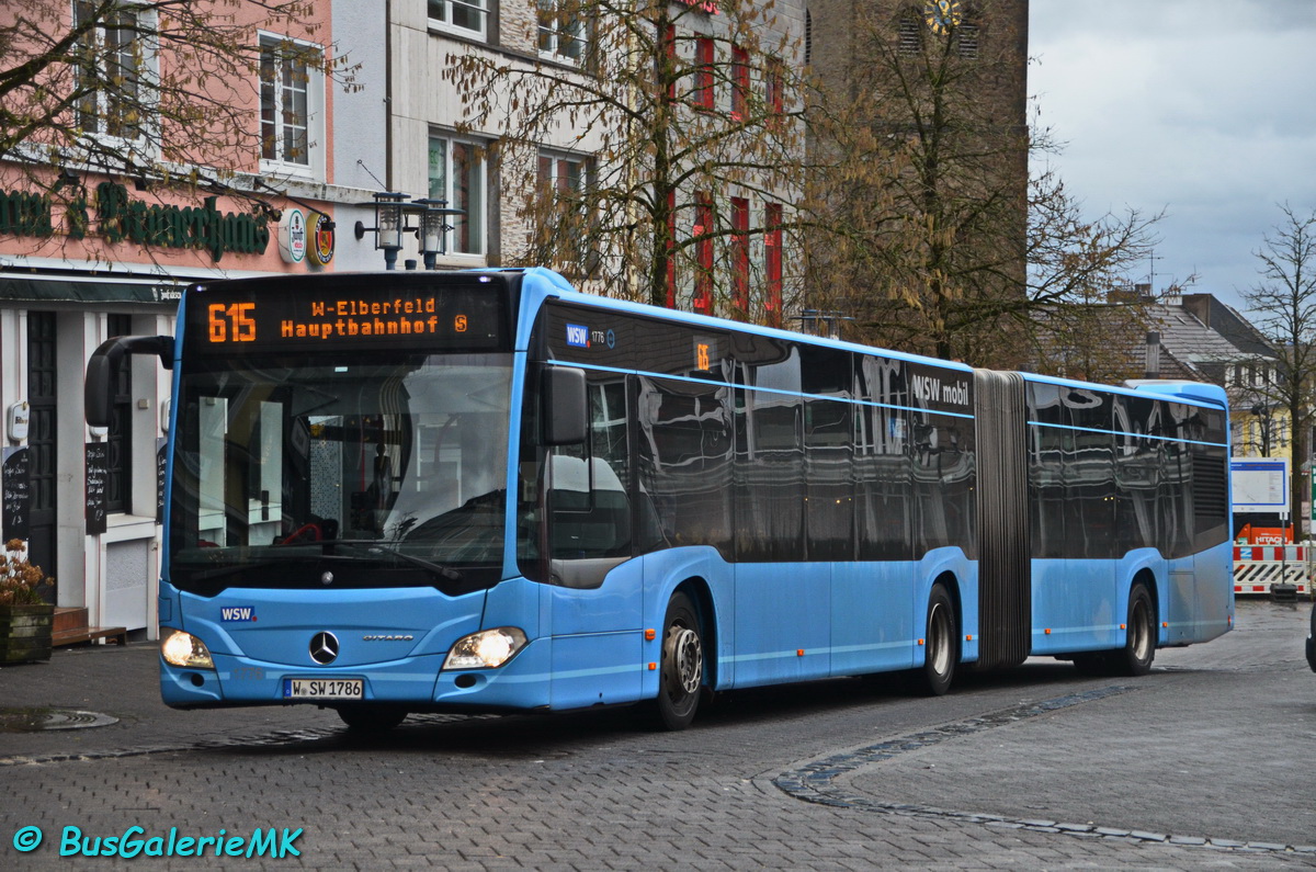 Wuppertal, Mercedes-Benz Citaro C2 G № 1776