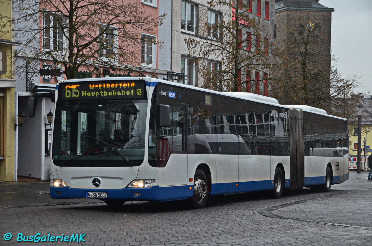 Wuppertal, Mercedes-Benz O530 Citaro Facelift G # 5592