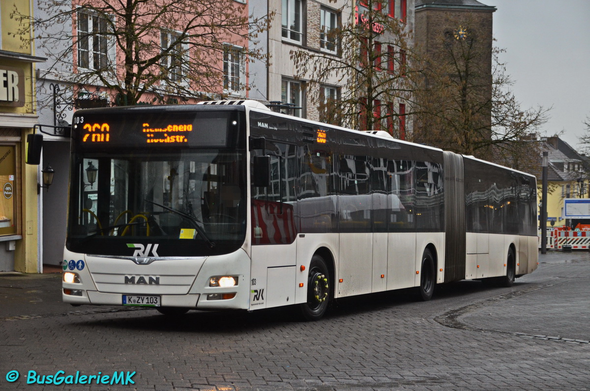 Cologne, MAN A23 Lion's City G NG323 nr. 103