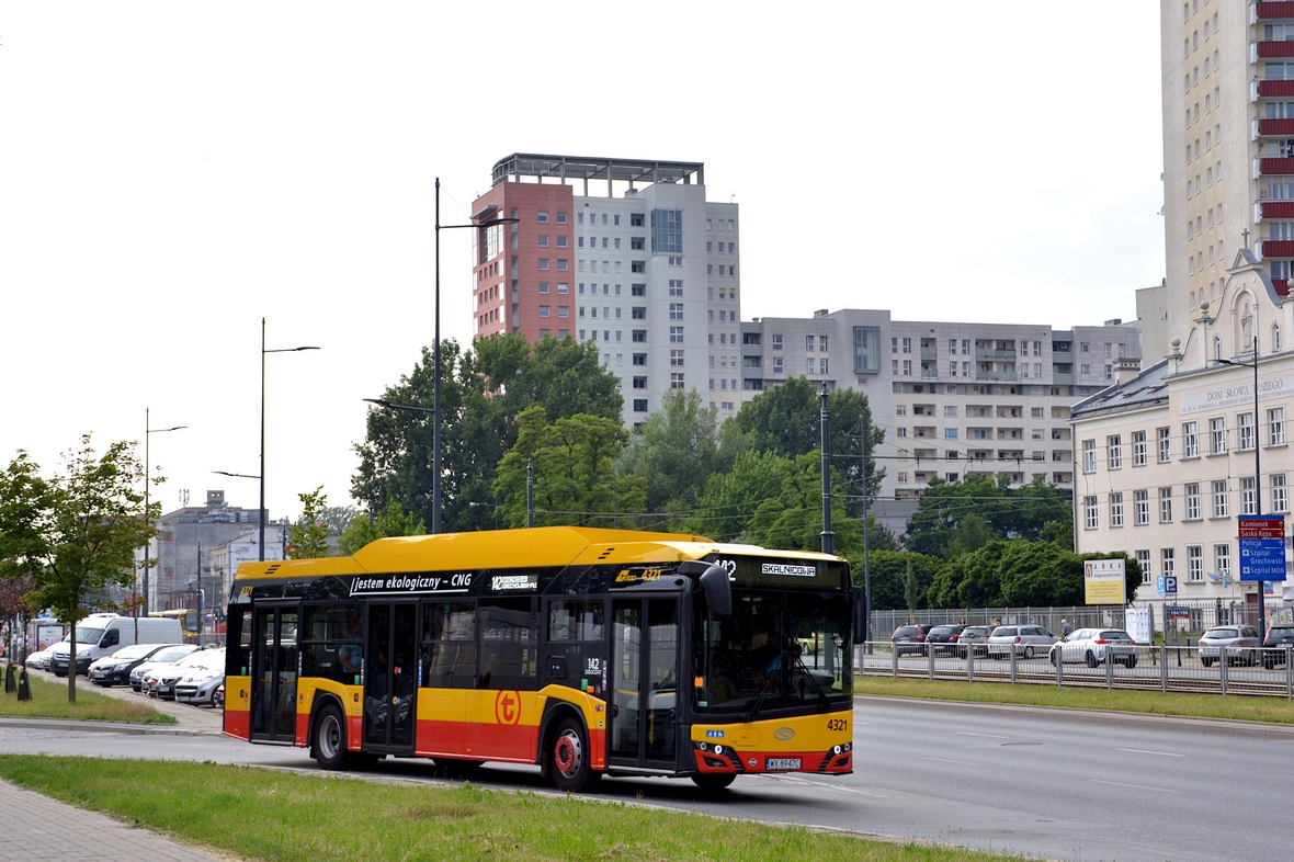 Warsaw, Solaris Urbino IV 12 CNG # 4321