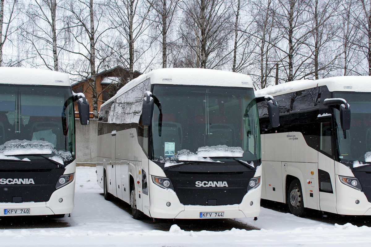 Kaunas, Scania Touring HD (Higer A80T) # KFV 744