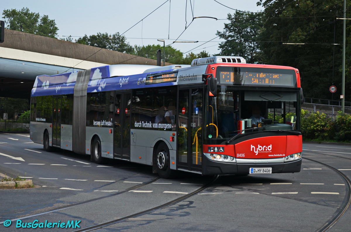 Düsseldorf, Solaris Urbino III 18 Hybrid # 8406