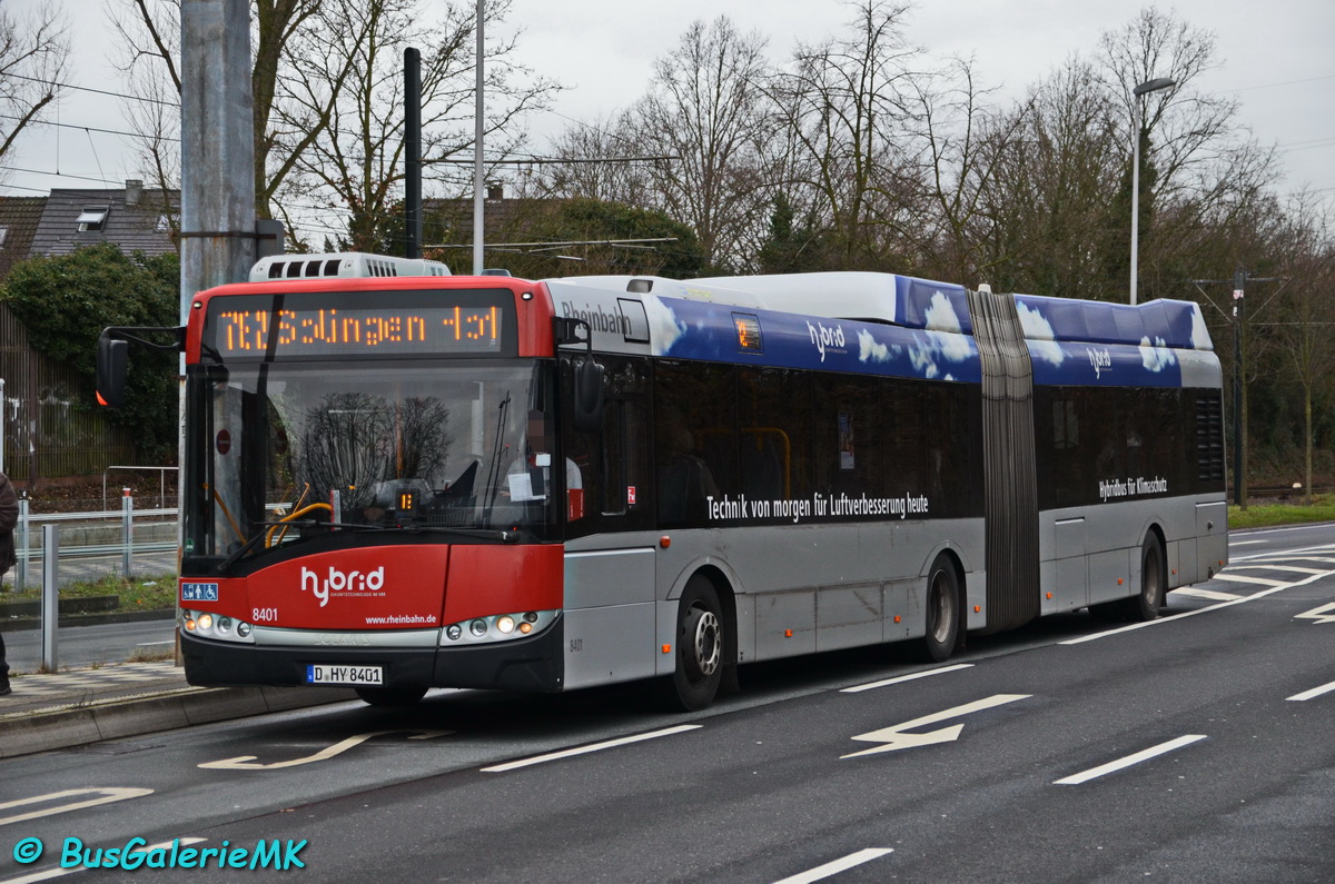 Düsseldorf, Solaris Urbino III 18 Hybrid # 8401