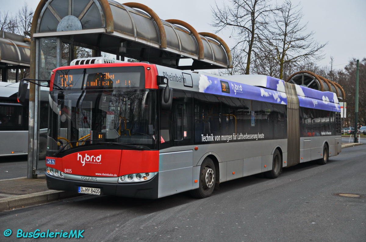 Düsseldorf, Solaris Urbino III 18 Hybrid č. 8405
