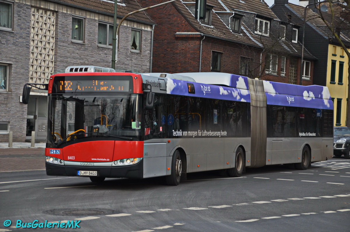 Düsseldorf, Solaris Urbino III 18 Hybrid # 8403