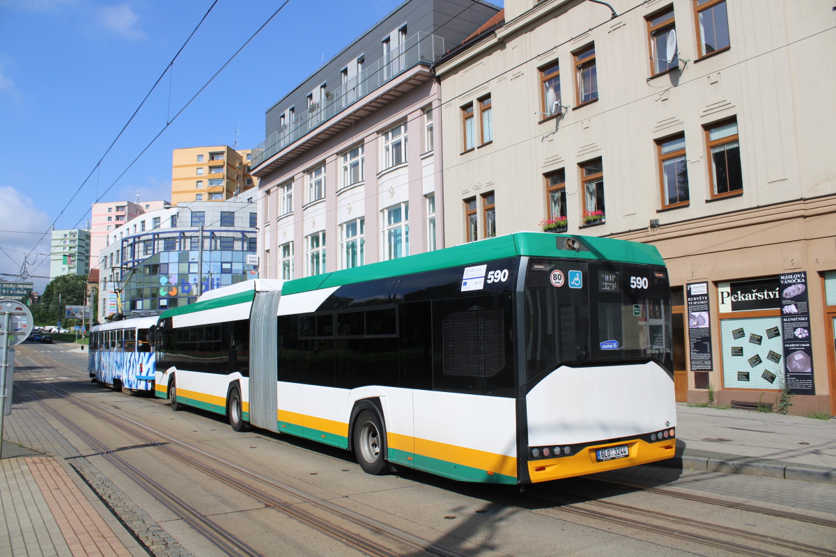 Liberec, Solaris Urbino IV 18 CNG # 590