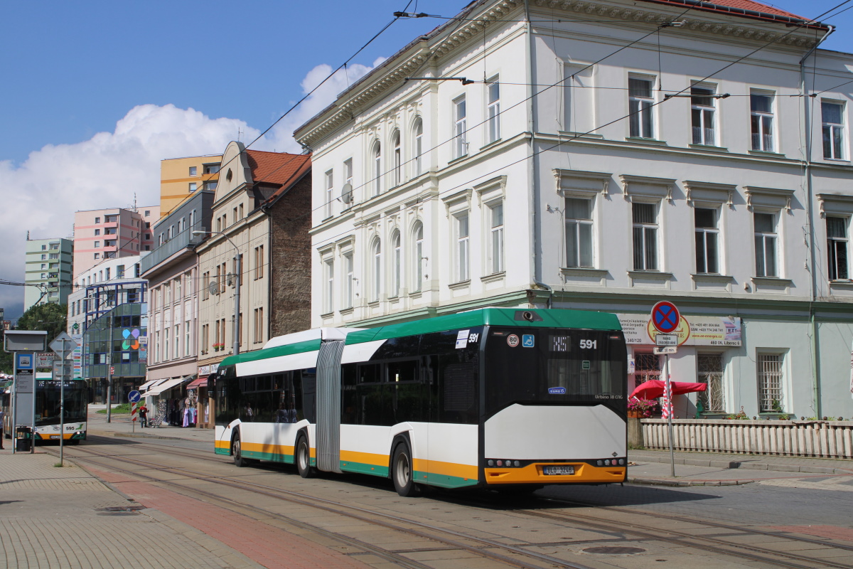 Liberec, Solaris Urbino IV 18 CNG č. 591