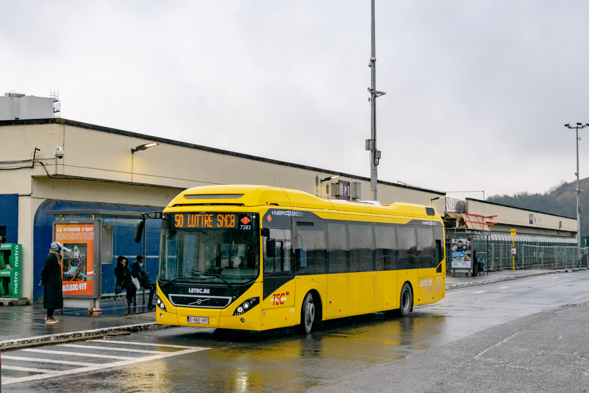 Charleroi, Volvo 7900 Hybrid # 7283
