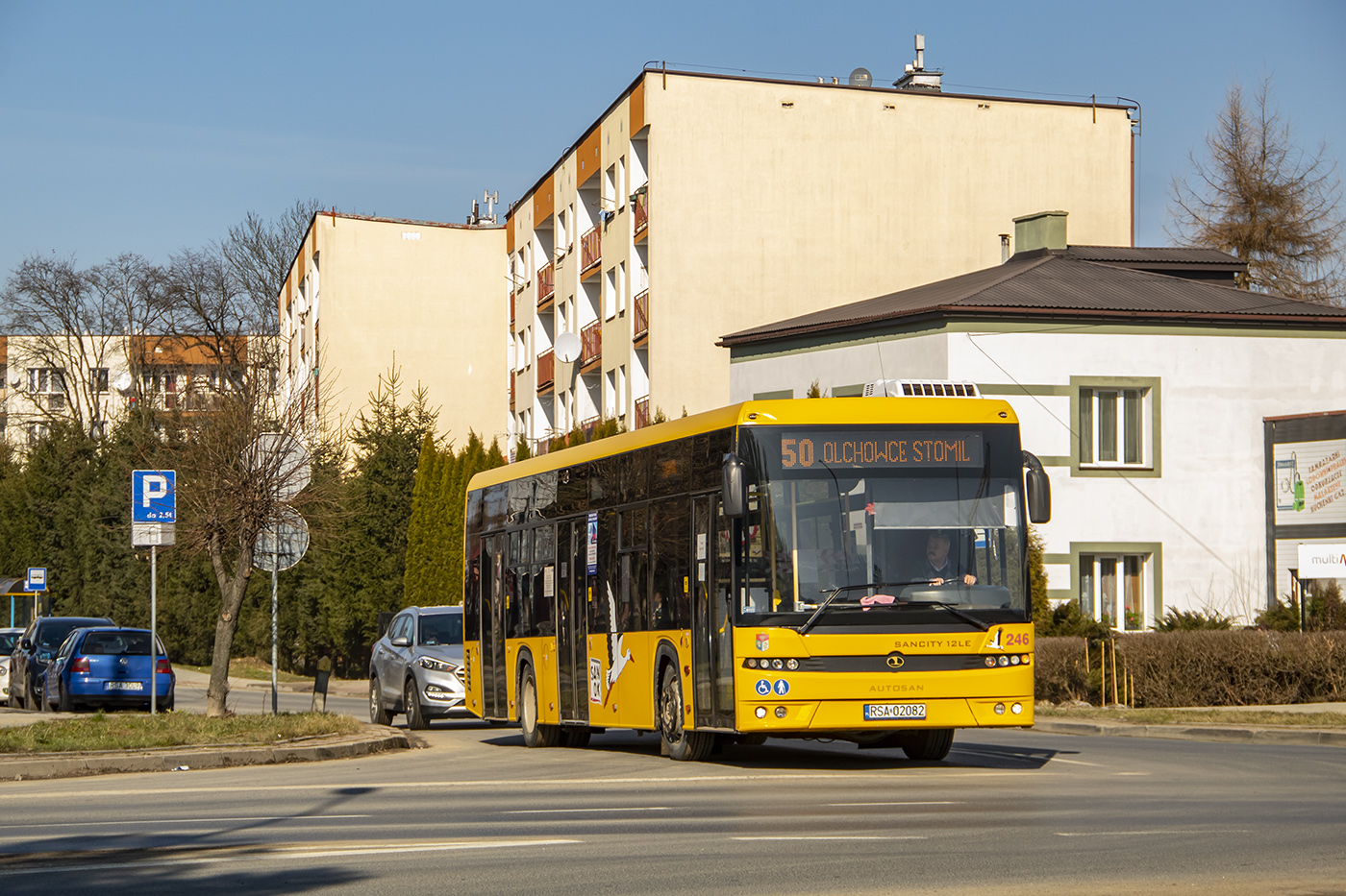 Sanok, Autosan Sancity M12LE # 246