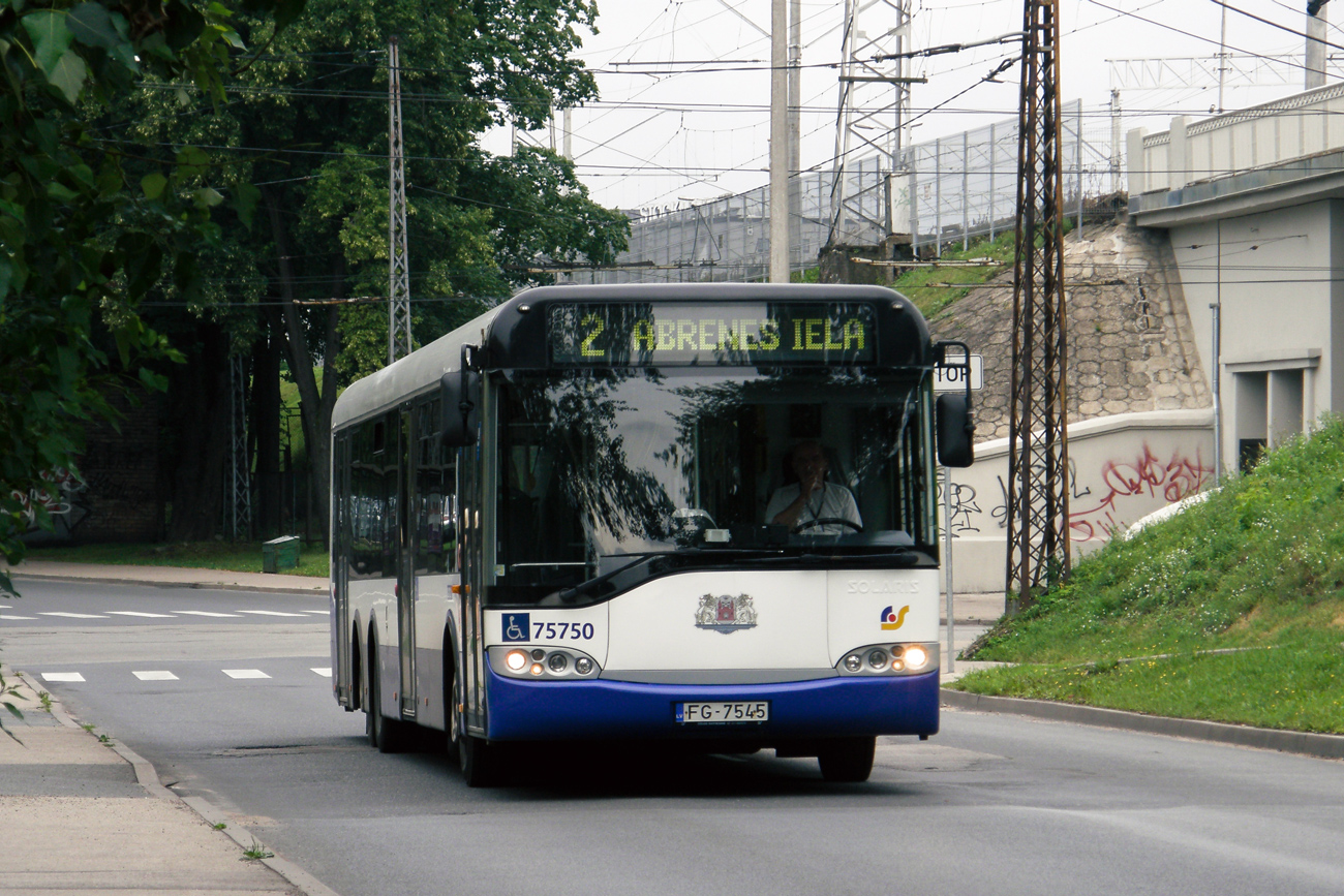 Riga, Solaris Urbino II 15 č. 75750