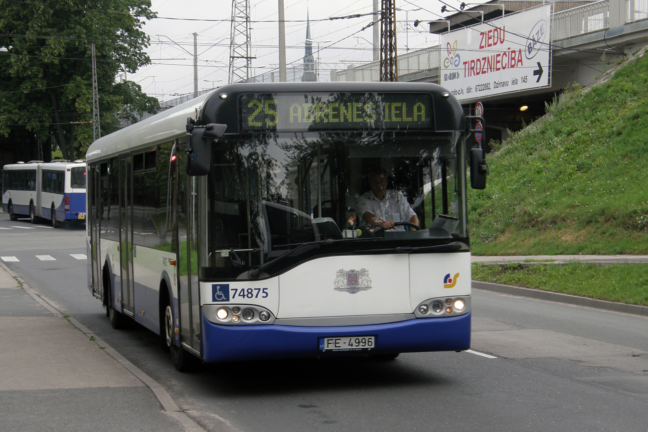 Rīga, Solaris Urbino II 12 № 74875
