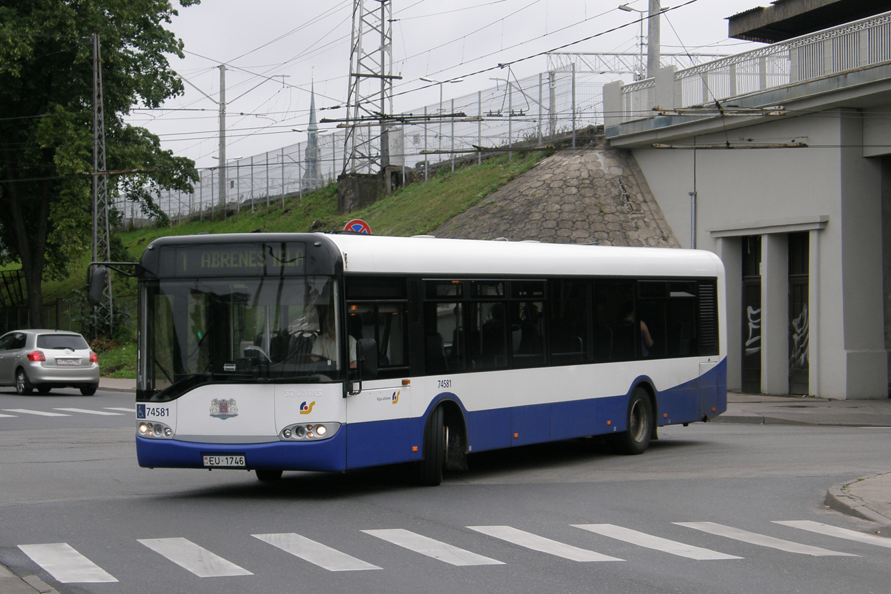Riga, Solaris Urbino II 12 nr. 74581