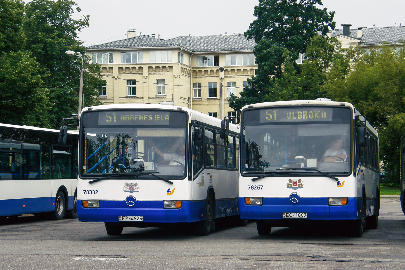 Riga, Mercedes-Benz O345 G č. 78267