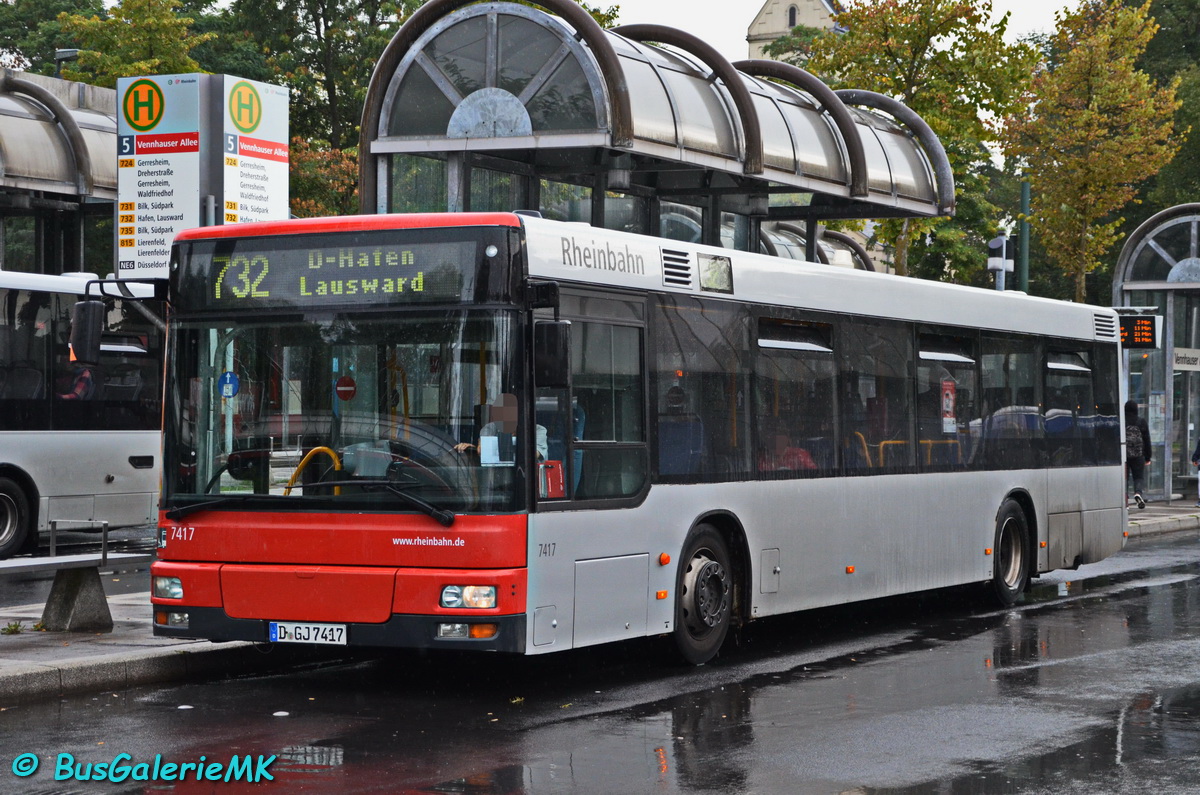 Düsseldorf, MAN A21 NL263 # 7417