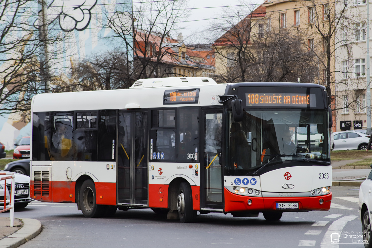 Prague, Solaris Urbino III 8,9 LE č. 2033
