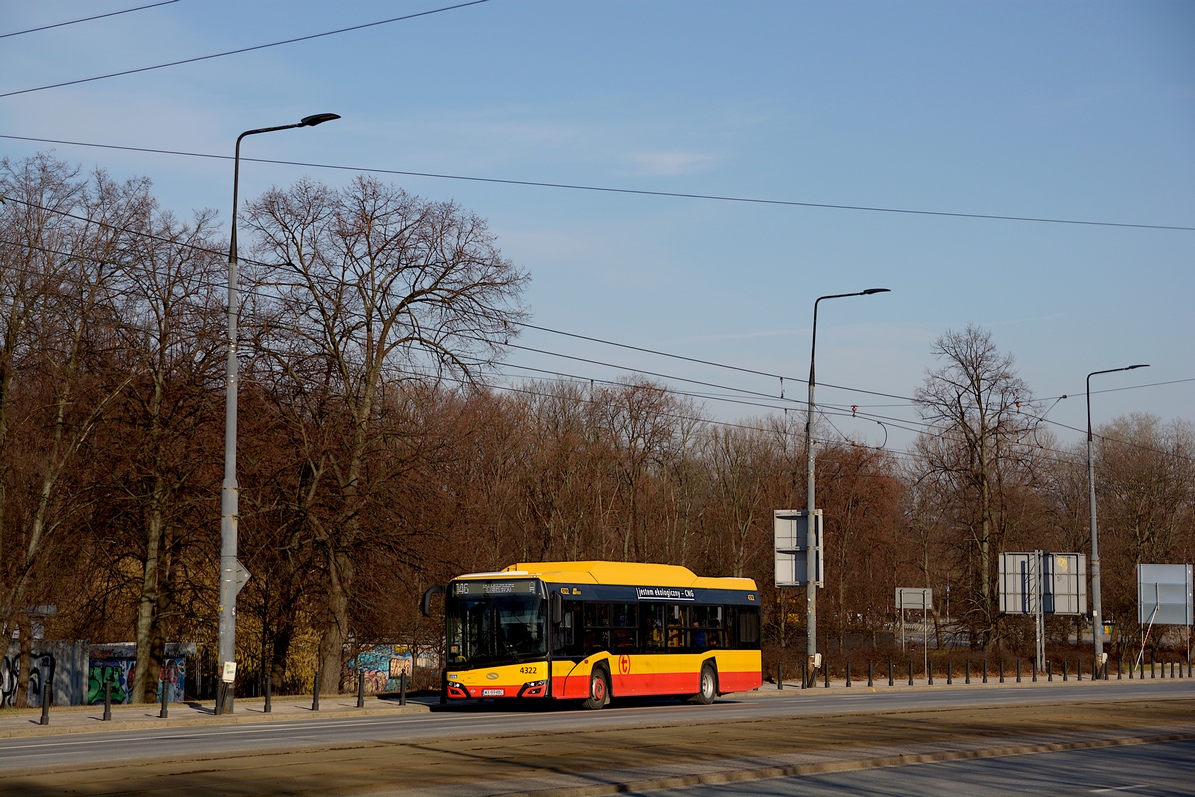 Варшава, Solaris Urbino IV 12 CNG № 4322