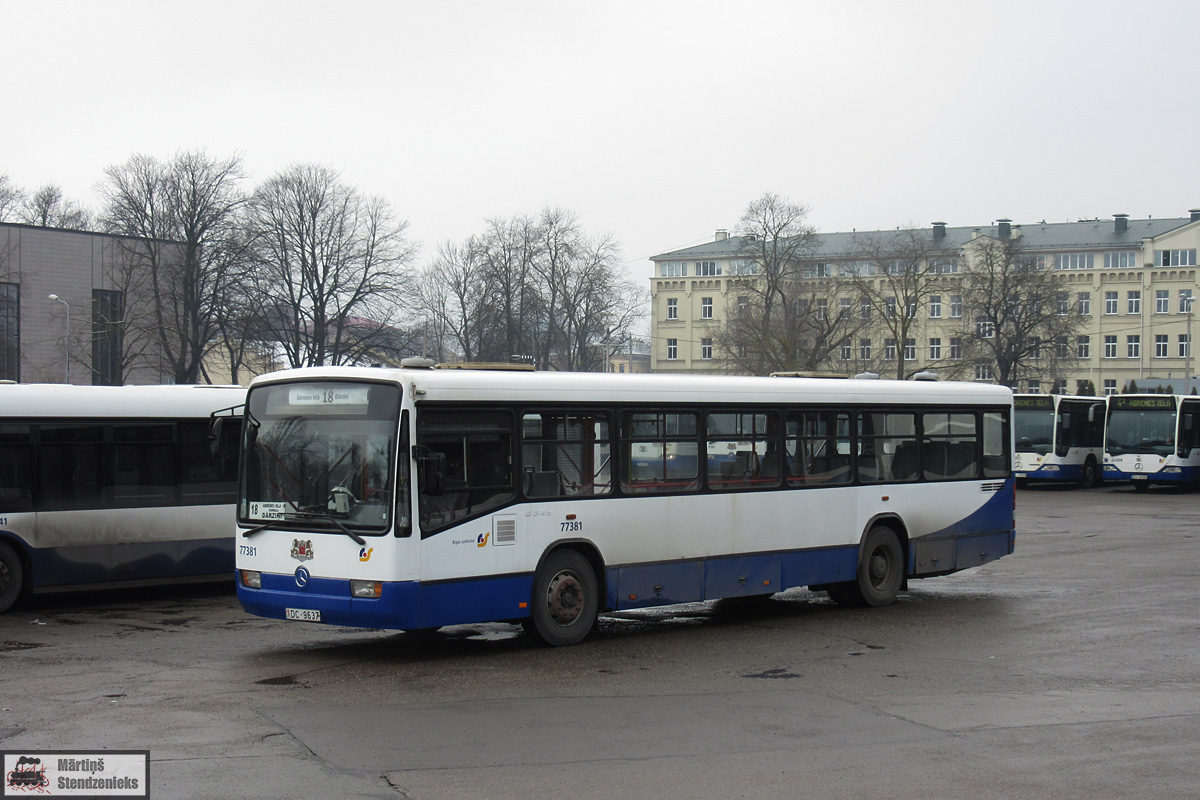 Riga, Mercedes-Benz O345 № 77381