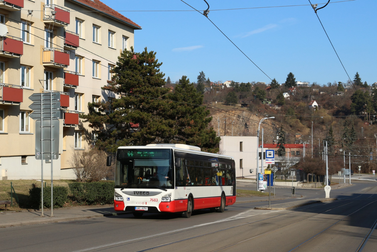 Brno, IVECO Urbanway 12M # 7683