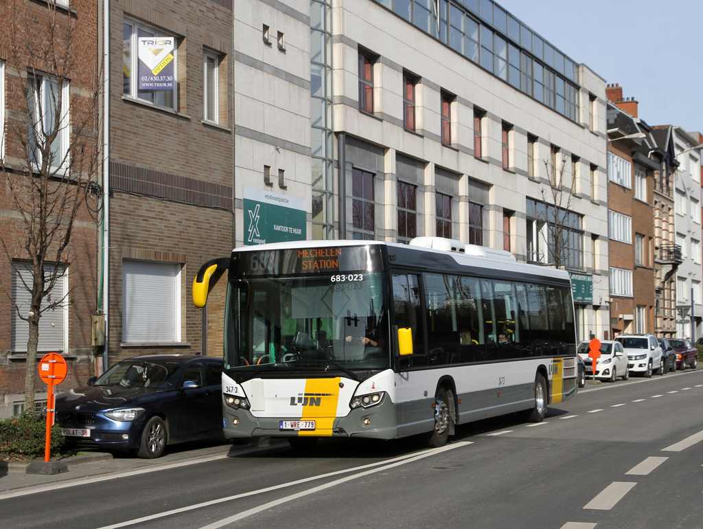 Bruxelles, Scania Citywide LE # 683023