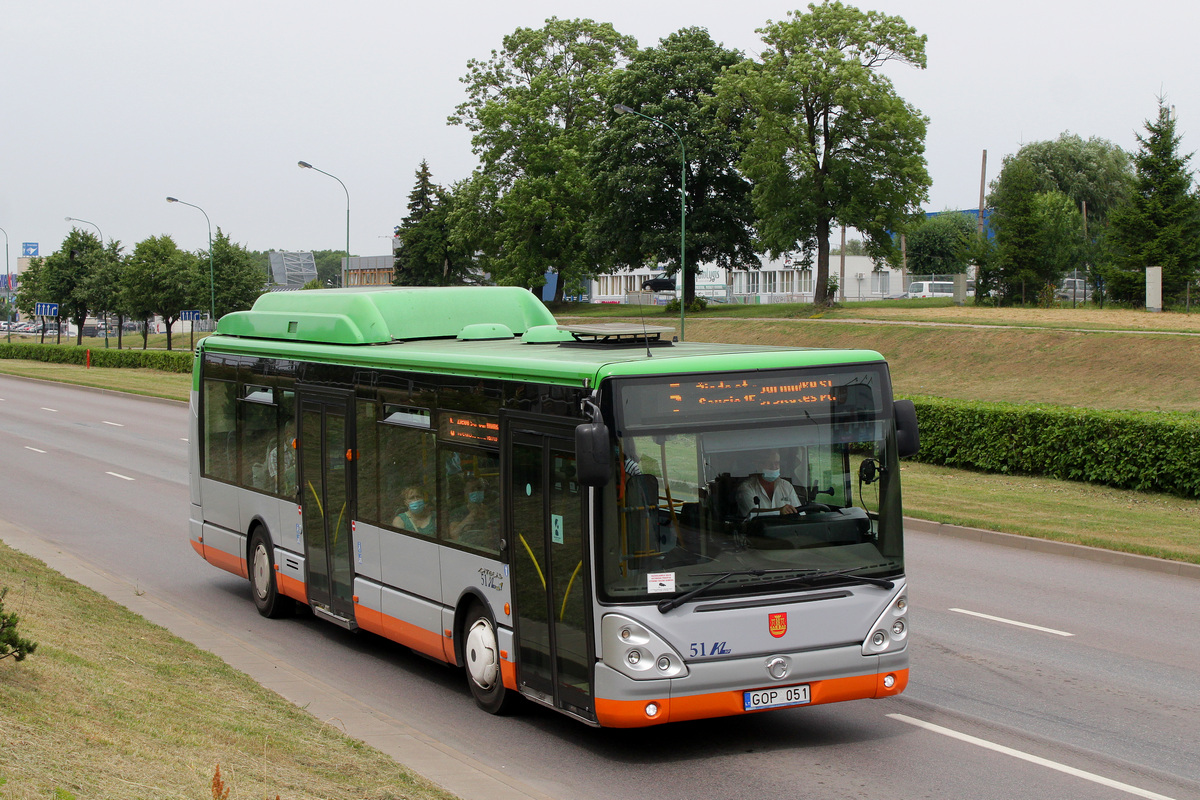 Klaipėda, Irisbus Citelis 12M CNG № 51