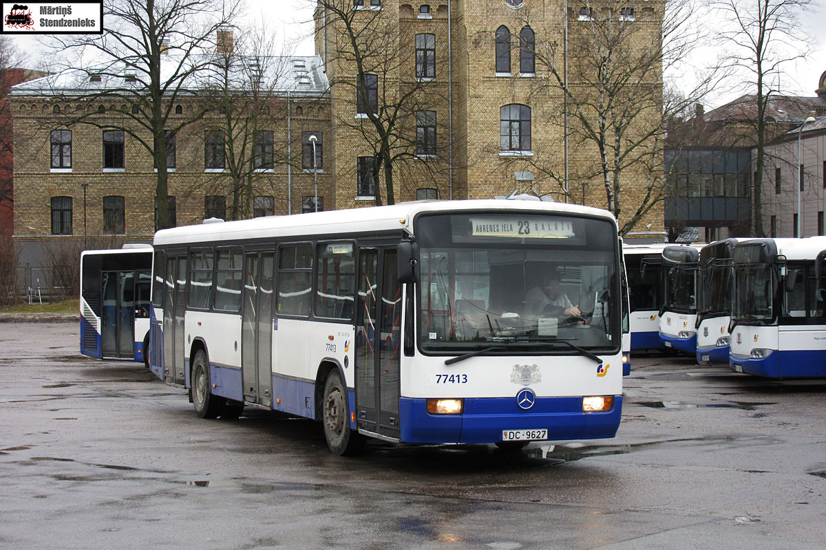 Riga, Mercedes-Benz O345 № 77413