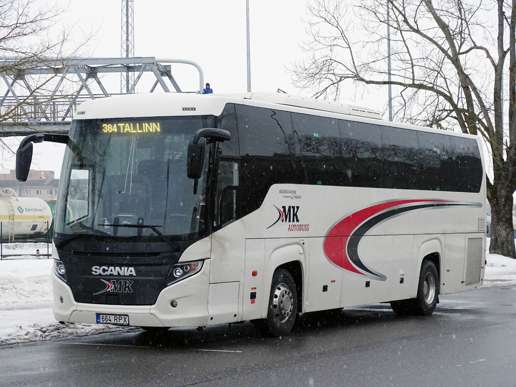 Tallinn, Scania Touring HD (Higer A80T) # 664 RPX