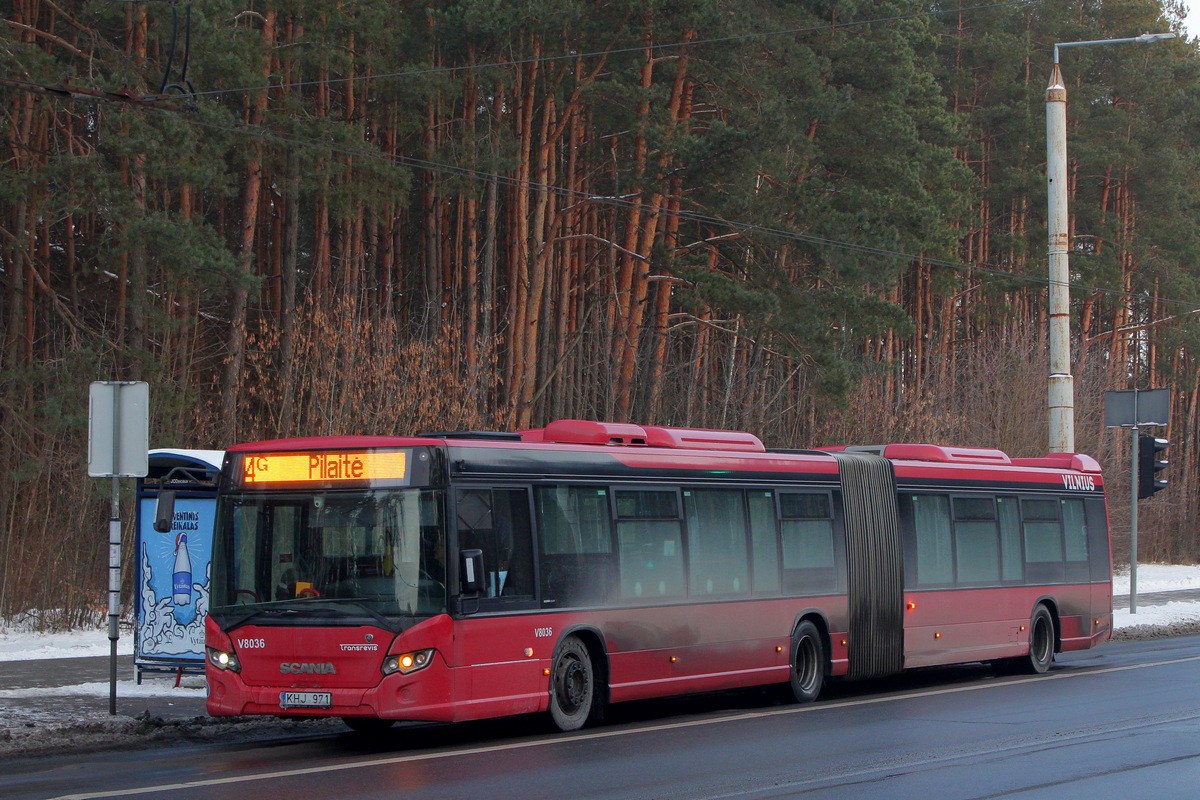Vilnius, Scania Citywide LFA № V8036