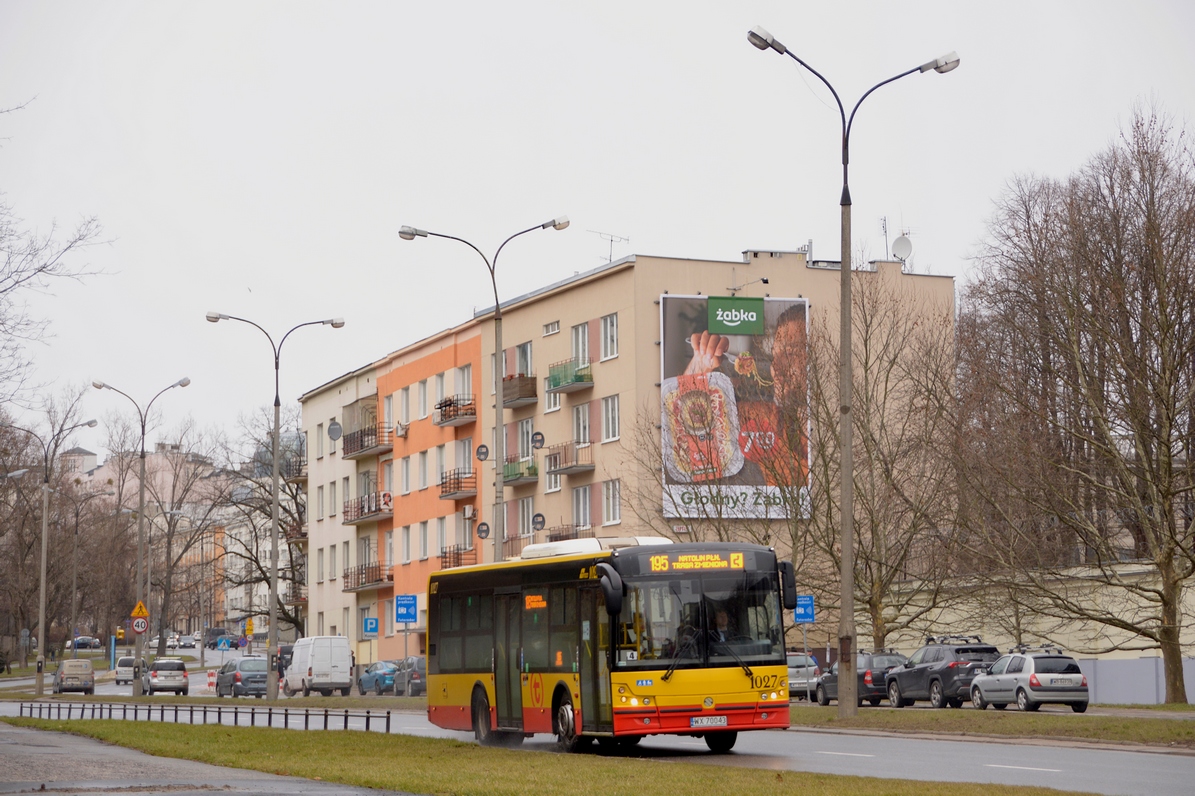 Warszawa, Solbus SM10 # 1027