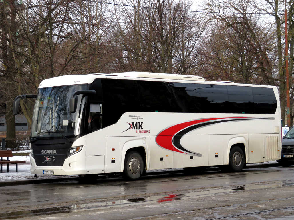 Tallinn, Scania Touring HD (Higer A80T) No. 227 DBM