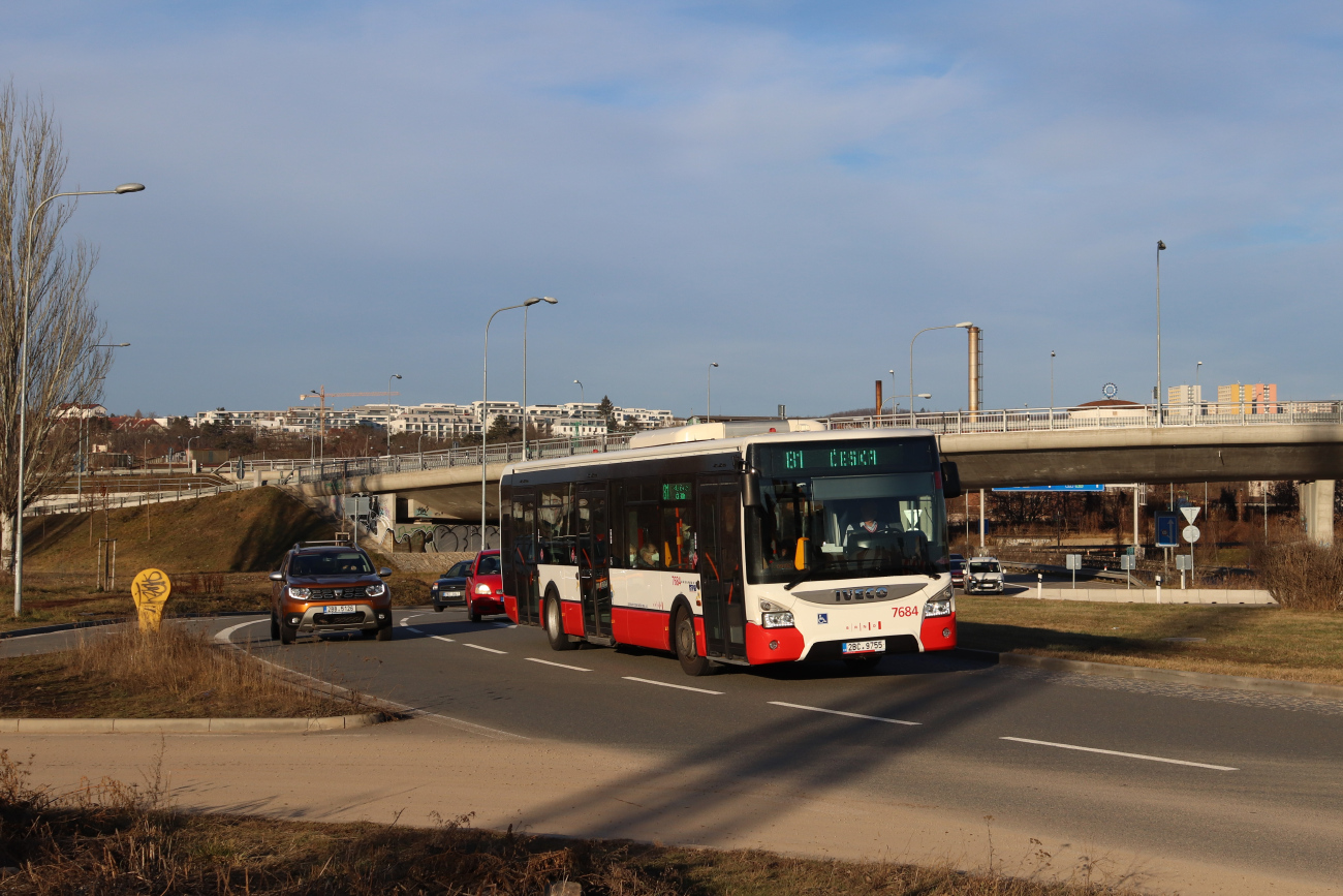 Brno, IVECO Urbanway 12M nr. 7684