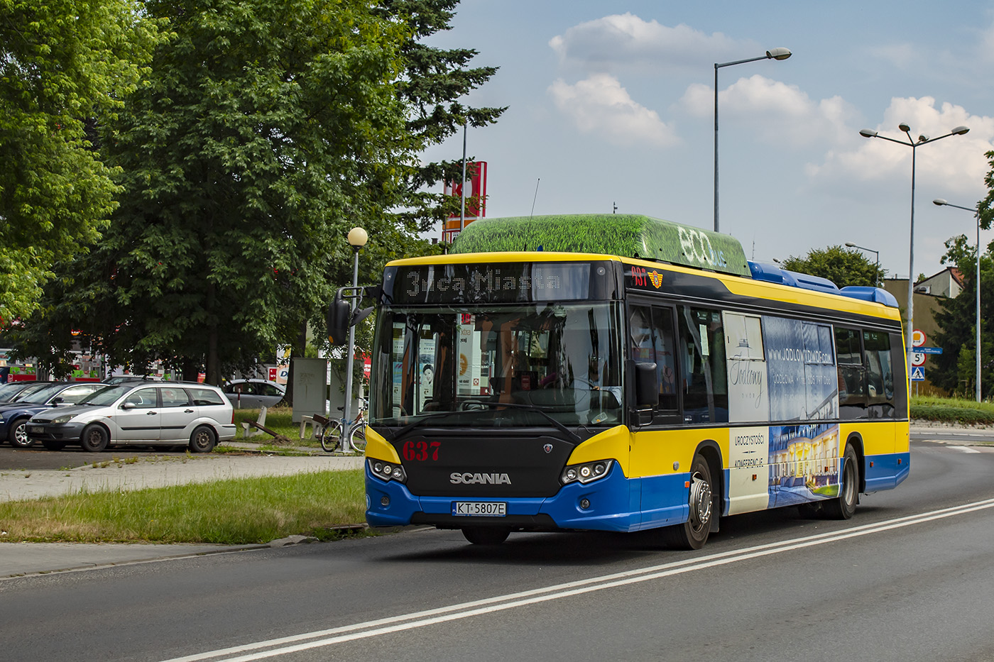 Tarnów, Scania Citywide LF CNG # 637