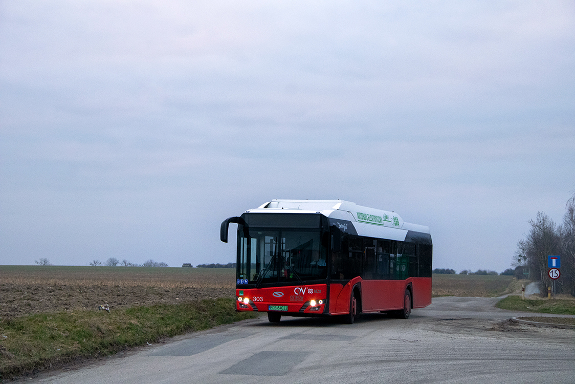 Ostrów Wielkopolski, Solaris Urbino IV 12 electric # 303