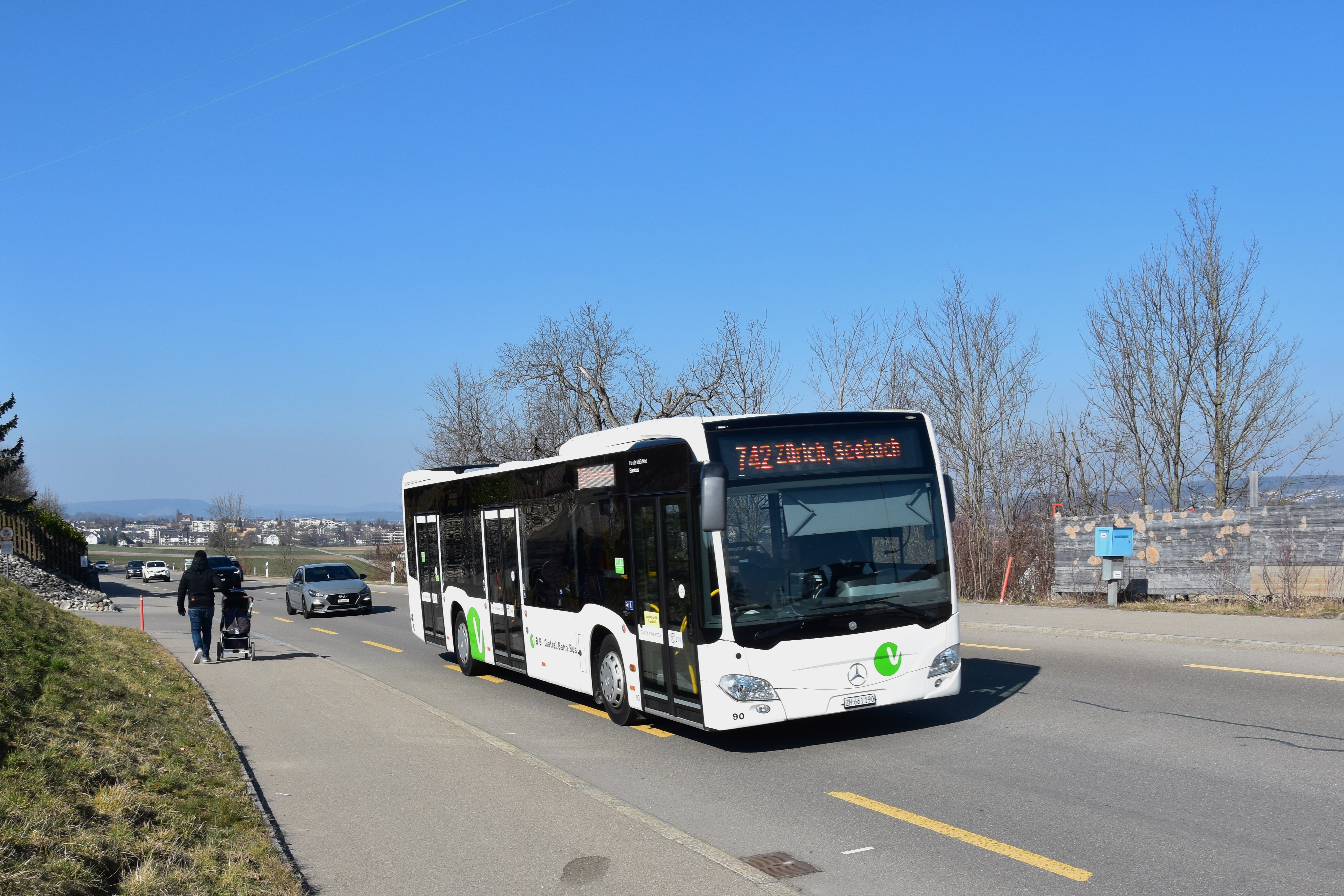 Zurich, Mercedes-Benz Citaro C2 # 90