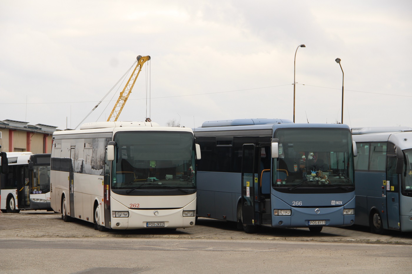 Ostrów Wielkopolski, Irisbus Crossway 12M # 266; Ostrów Wielkopolski, Solbus Soltour ST11 # 255