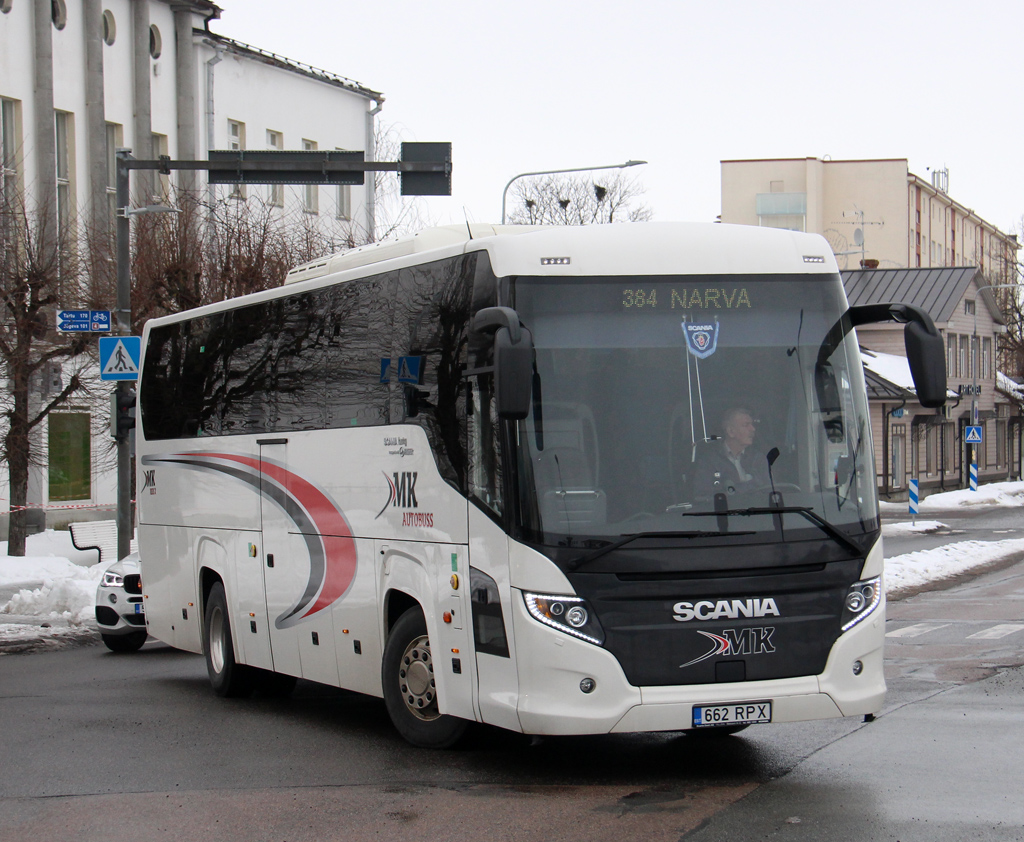 Tallinn, Scania Touring HD (Higer A80T) № 662 RPX