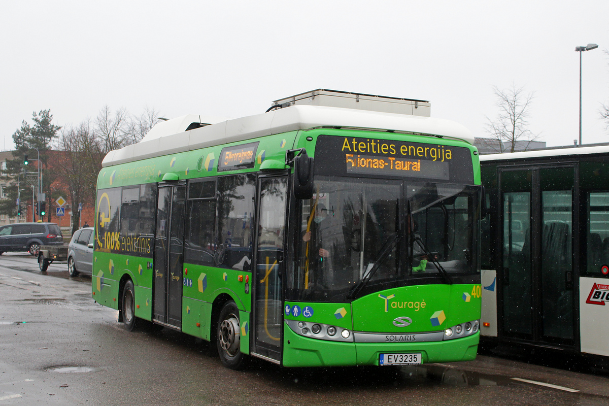 Tauragė, Solaris Urbino III 8,9 LE electric nr. 400