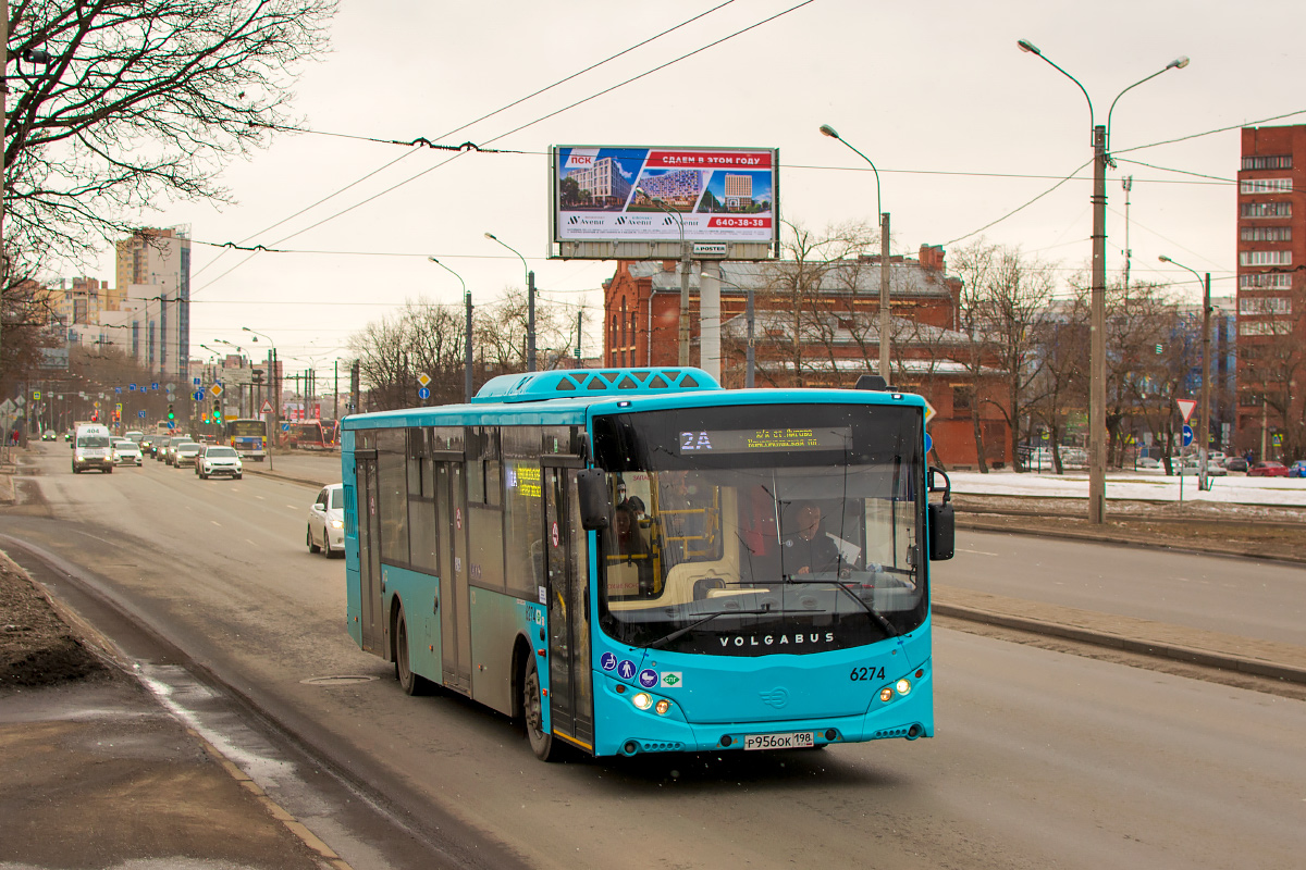 San Petersburgo, Volgabus-5270.G4 (LNG) # 6274