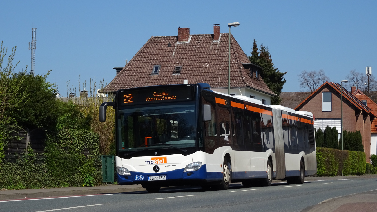 Bielefeld, Mercedes-Benz Citaro C2 G # 7314