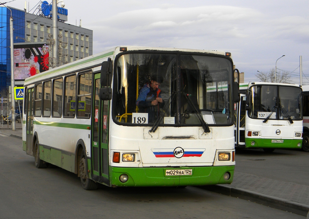 Красноярськ, ЛиАЗ-5256.36 № М 029 НА 124