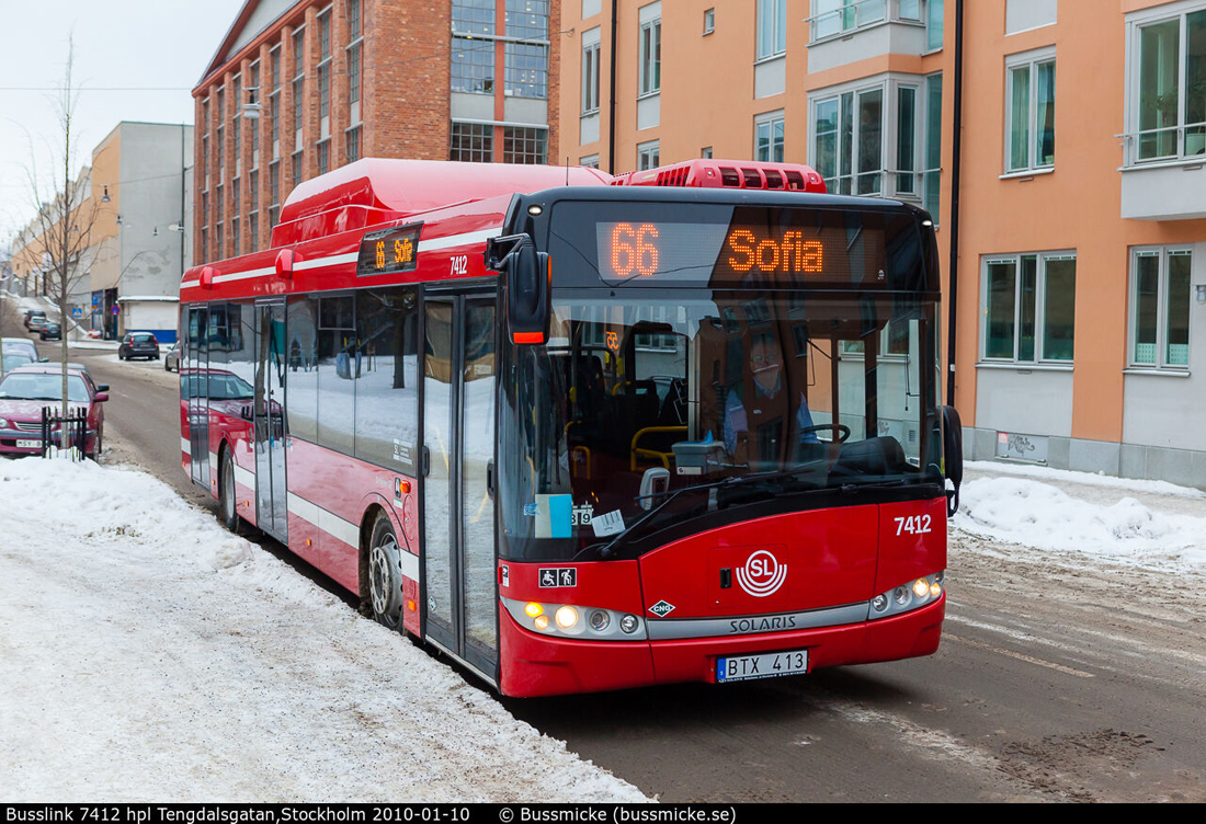 Stockholm, Solaris Urbino III 12 CNG # 7412