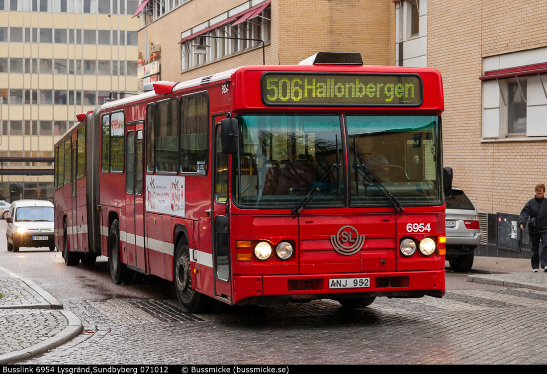 Stockholm, Scania CN113ALB № 6954