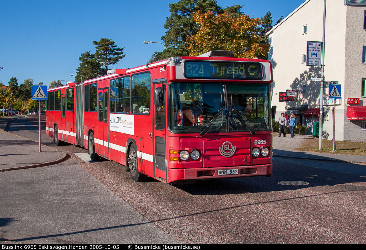 Стокгольм, Scania CN113ALB № 6965