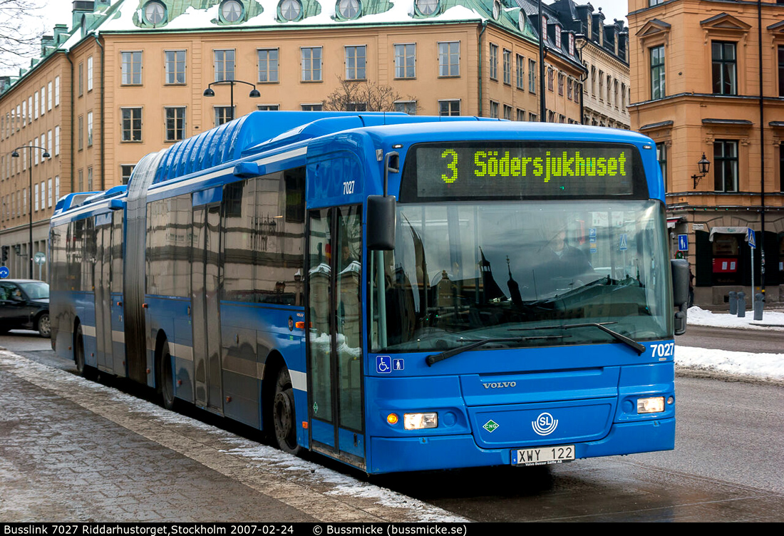 Стокгольм, Säffle 7500 № 7027