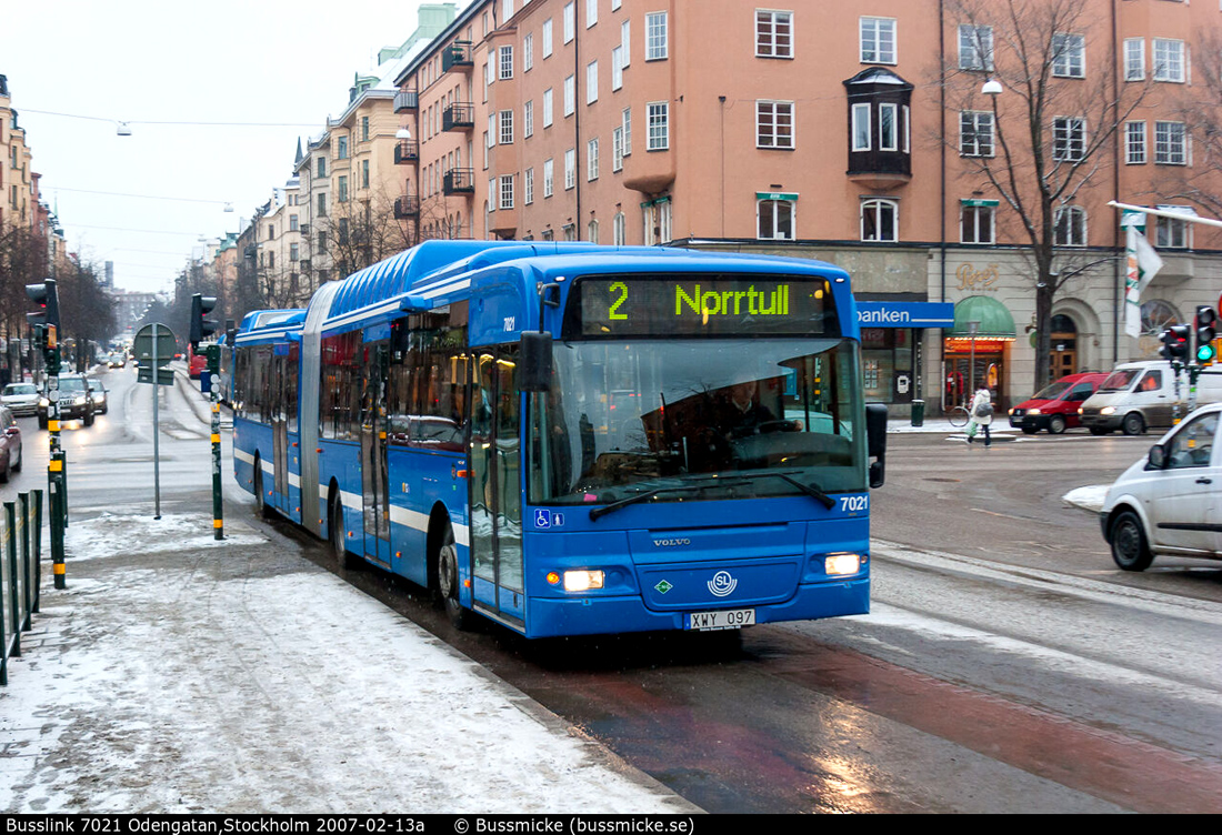 Stockholm, Säffle 7500 # 7021