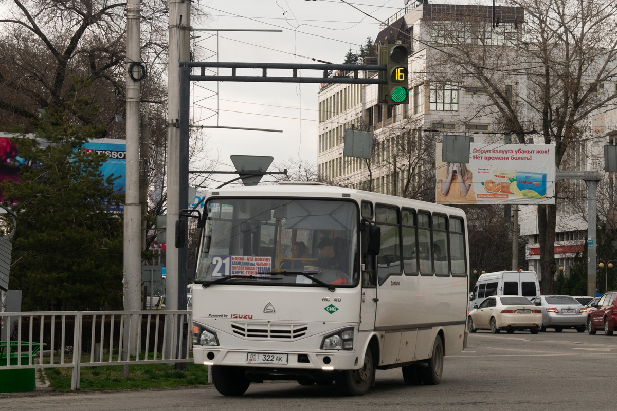 Bishkek, SAZ HC40 # 01 322 AK
