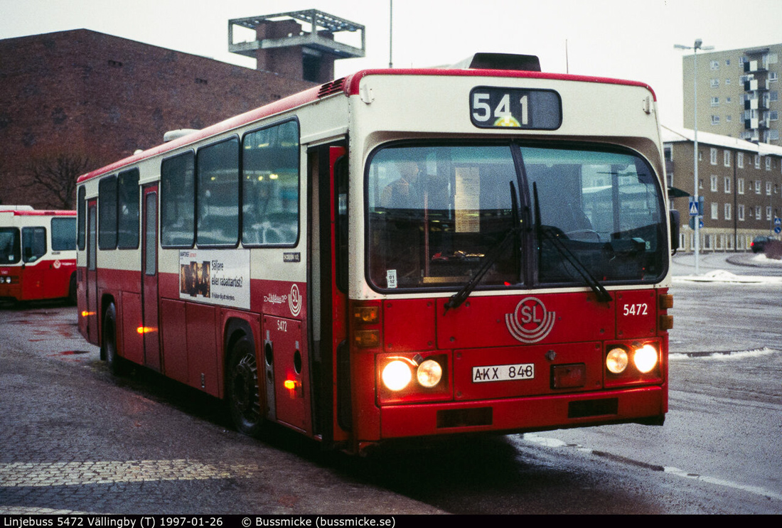 Стокгольм, Scania CN112CL № 5472