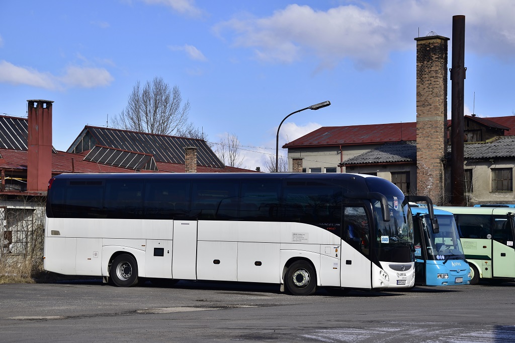 Liptovský Mikuláš, Irisbus Magelys PRO 12M # RK-764BS; Liptovský Mikuláš, SOR BN 9.5 # PN-666DO